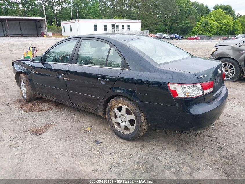 2006 Hyundai Sonata Gls VIN: KMHEU46C46A148685 Lot: 39410131