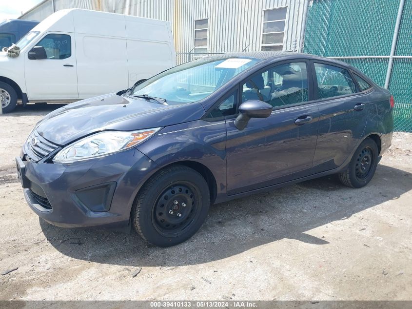 2013 Ford Fiesta S VIN: 3FADP4AJXDM153652 Lot: 39410133