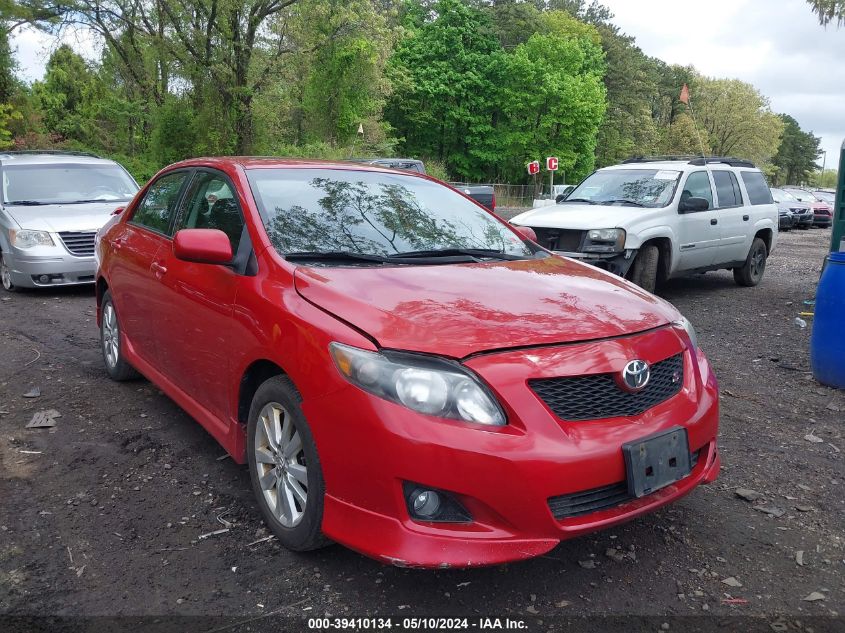 2010 Toyota Corolla S VIN: 2T1BU4EE0AC401676 Lot: 39410134