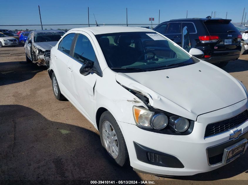 2013 Chevrolet Sonic Lt Auto VIN: 1G1JC5SH6D4172956 Lot: 39410141