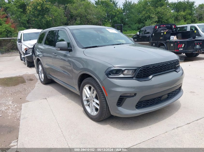 2022 Dodge Durango Gt VIN: 1C4RDHDG9NC226139 Lot: 39410152