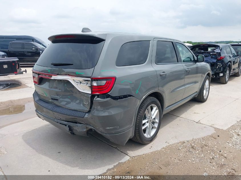 2022 Dodge Durango Gt VIN: 1C4RDHDG9NC226139 Lot: 39410152