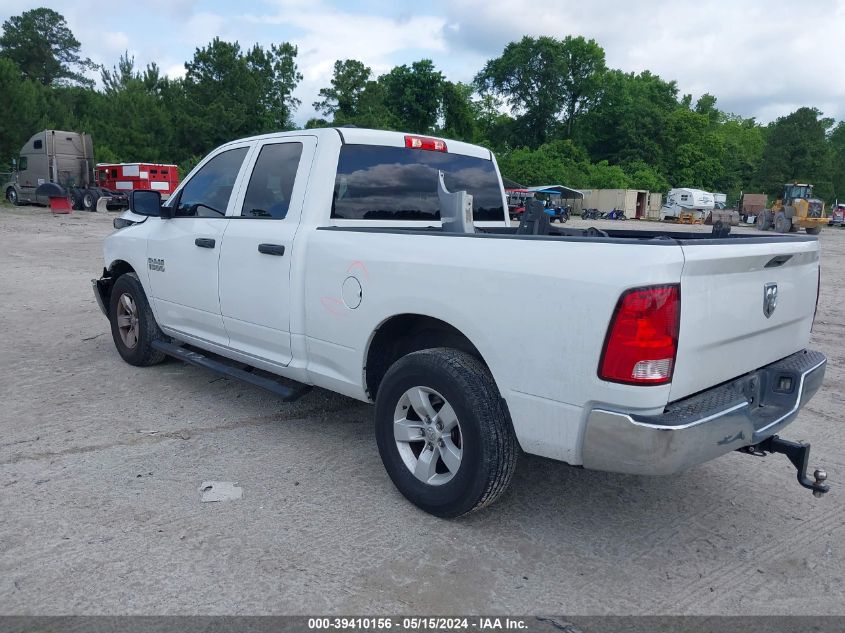 2018 Ram 1500 Tradesman Quad Cab 4X2 6'4 Box VIN: 1C6RR6FGXJS210882 Lot: 39410156