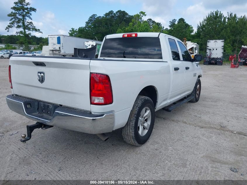 2018 Ram 1500 Tradesman Quad Cab 4X2 6'4 Box VIN: 1C6RR6FGXJS210882 Lot: 39410156