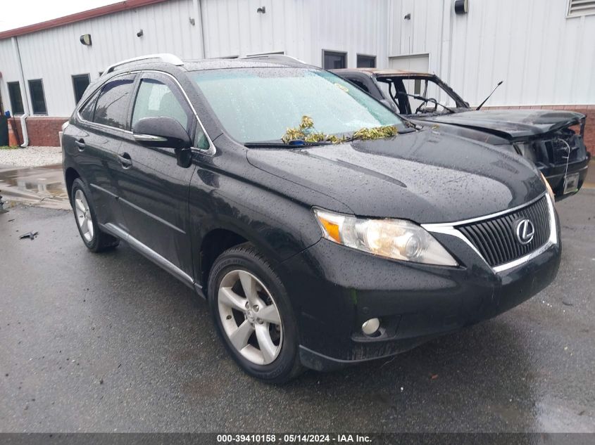 2010 Lexus Rx 350 VIN: 2T2BK1BA2AC060783 Lot: 39410158