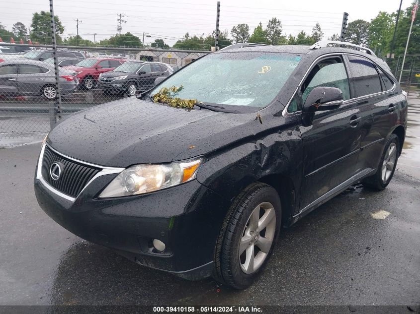 2010 Lexus Rx 350 VIN: 2T2BK1BA2AC060783 Lot: 39410158