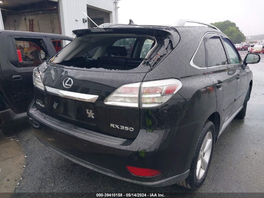 2010 Lexus Rx 350 VIN: 2T2BK1BA2AC060783 Lot: 39410158