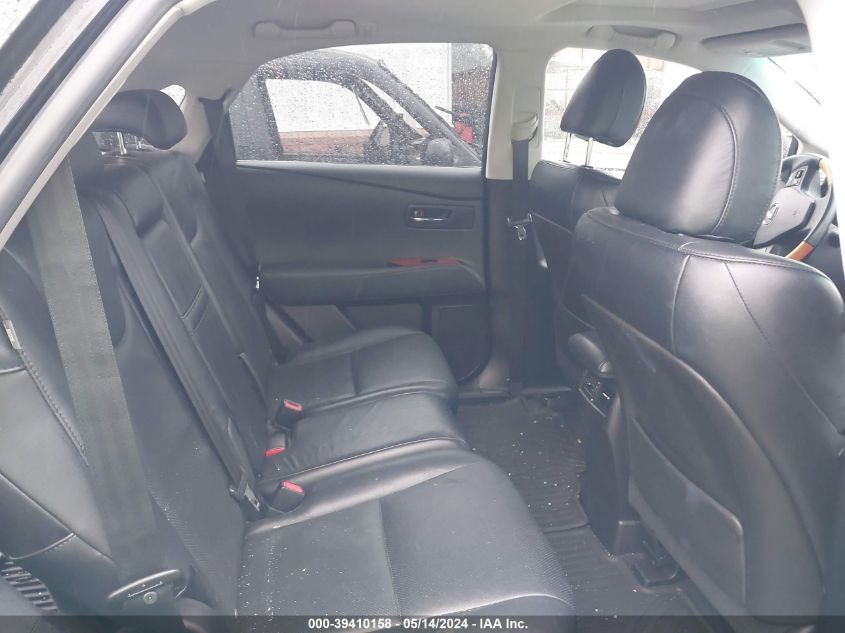 2010 Lexus Rx 350 VIN: 2T2BK1BA2AC060783 Lot: 39410158