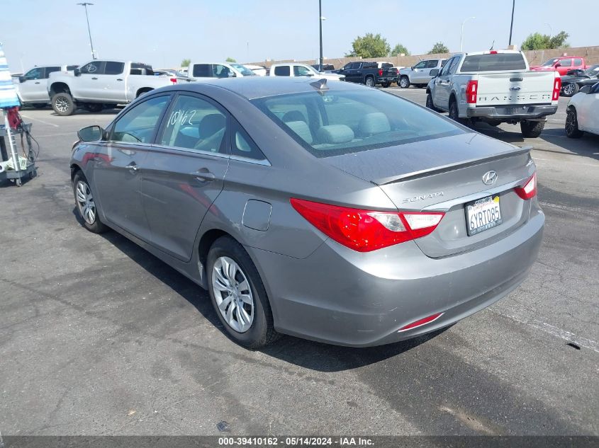 2013 Hyundai Sonata Gls VIN: 5NPEB4AC8DH594796 Lot: 39410162