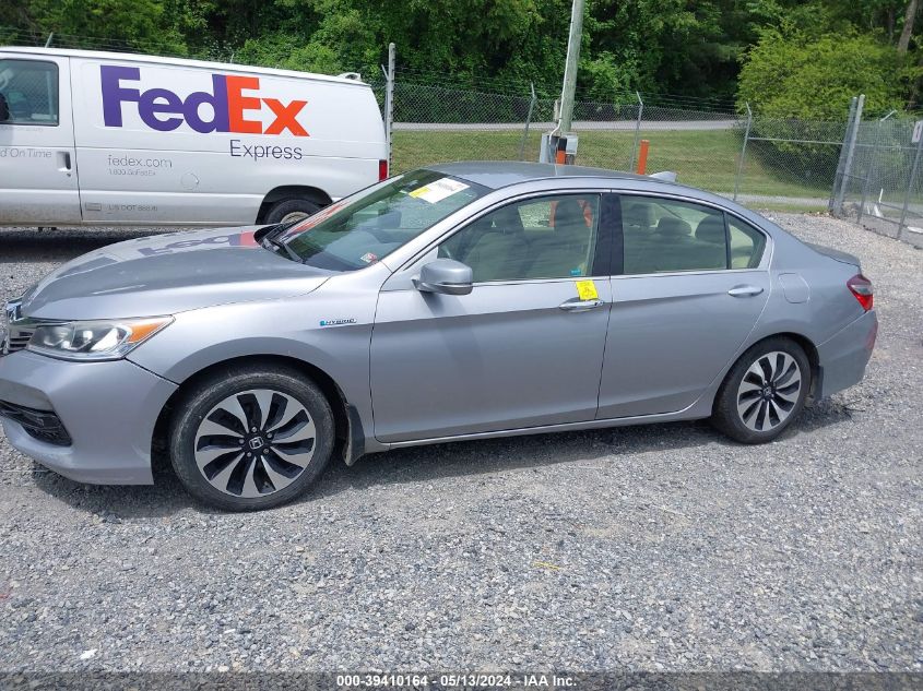 2017 Honda Accord Hybrid VIN: JHMCR6F36HC001220 Lot: 39410164