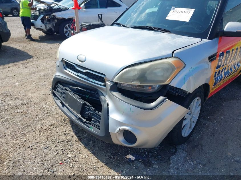 2013 Kia Soul + VIN: KNDJT2A6XD7571664 Lot: 39410167