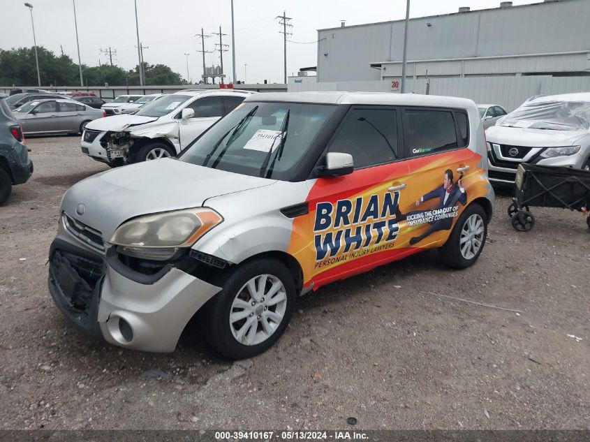 2013 Kia Soul + VIN: KNDJT2A6XD7571664 Lot: 39410167