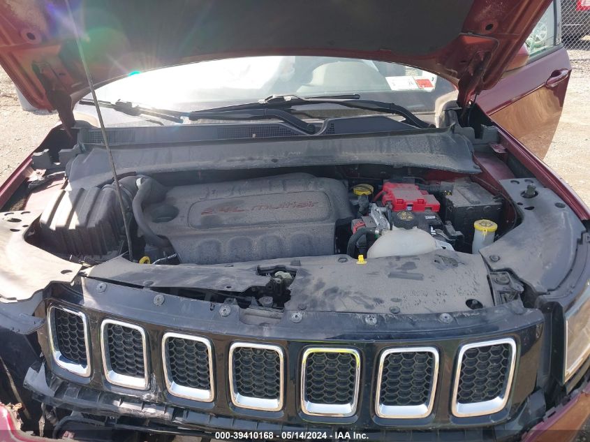 2021 Jeep Compass Latitude 4X4 VIN: 3C4NJDBB1MT540412 Lot: 39410168