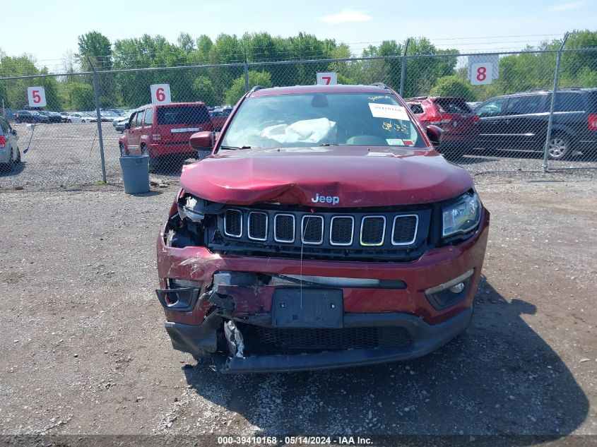 2021 Jeep Compass Latitude 4X4 VIN: 3C4NJDBB1MT540412 Lot: 39410168