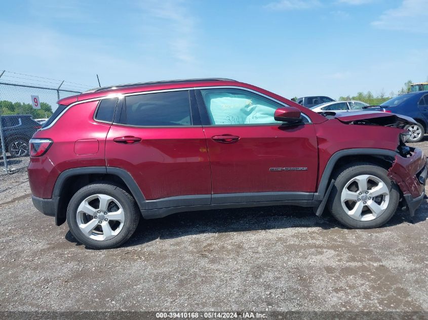 2021 Jeep Compass Latitude 4X4 VIN: 3C4NJDBB1MT540412 Lot: 39410168