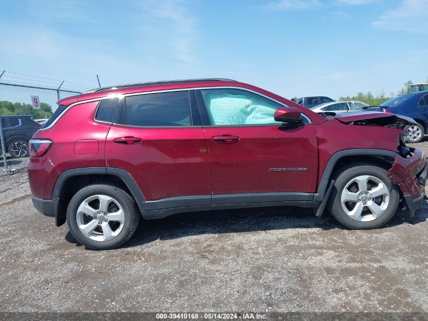 2021 Jeep Compass Latitude 4X4 VIN: 3C4NJDBB1MT540412 Lot: 39410168