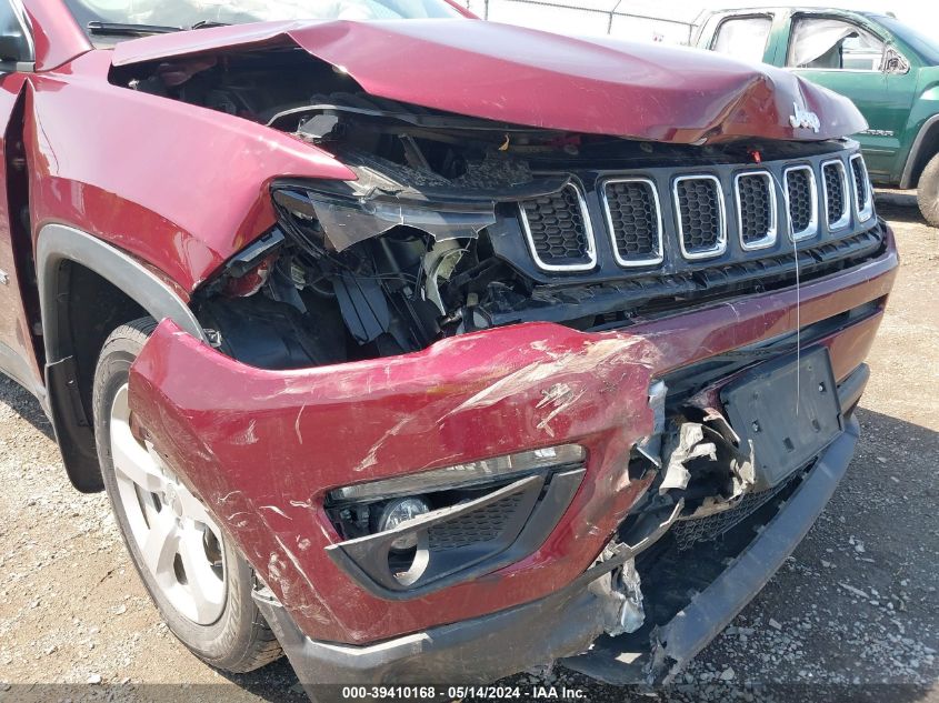 2021 Jeep Compass Latitude 4X4 VIN: 3C4NJDBB1MT540412 Lot: 39410168