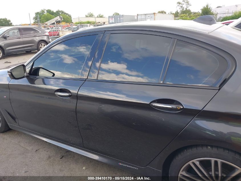 2018 BMW 540I VIN: WBAJE5C58JWA93309 Lot: 39410170