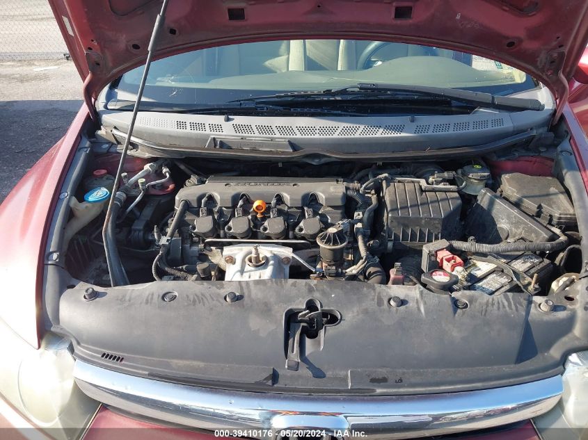 2007 Honda Civic Lx VIN: 1HGFA16567L013569 Lot: 39410176