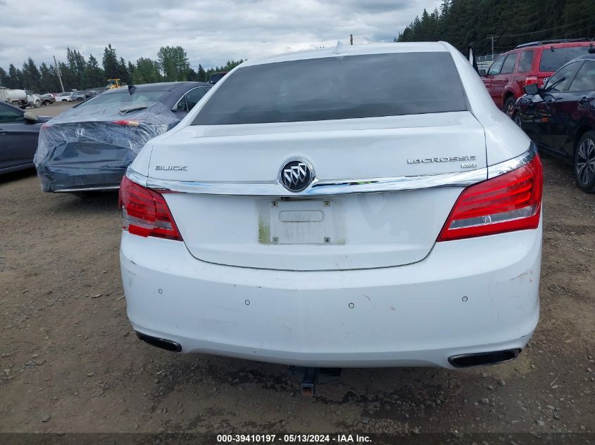 2016 Buick Lacrosse Leather VIN: 1G4GC5G35GF142673 Lot: 39410197