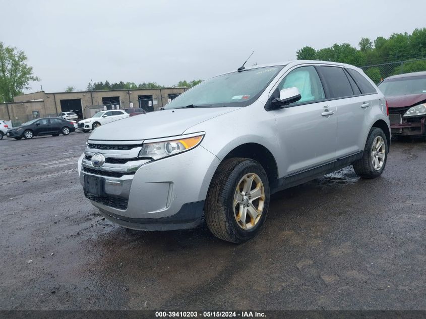 2013 Ford Edge Sel VIN: 2FMDK4JC7DBB00303 Lot: 39410203