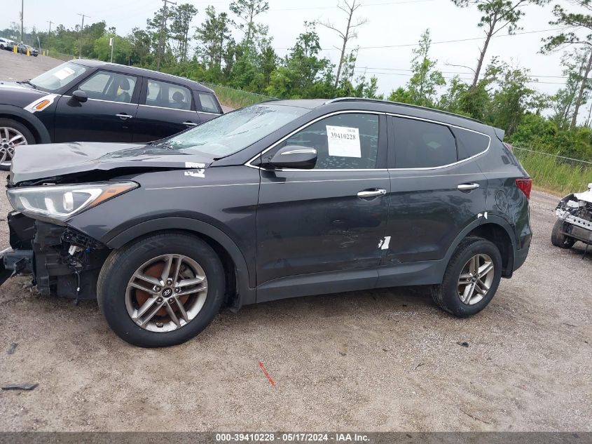 2018 Hyundai Santa Fe Sport 2.4L VIN: 5XYZU3LB5JG511824 Lot: 39410228
