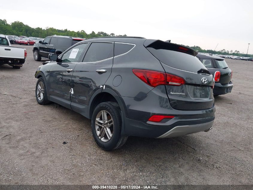 2018 Hyundai Santa Fe Sport 2.4L VIN: 5XYZU3LB5JG511824 Lot: 39410228