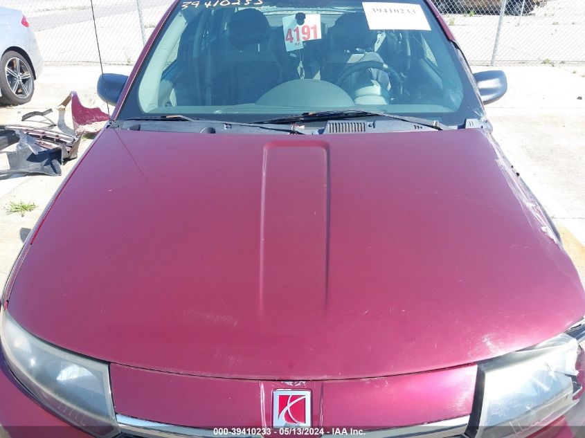 2003 Saturn Ion 2 VIN: 1G8AJ52F03Z165377 Lot: 39410233