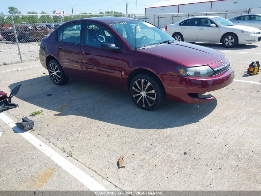 2003 Saturn Ion 2 VIN: 1G8AJ52F03Z165377 Lot: 39410233