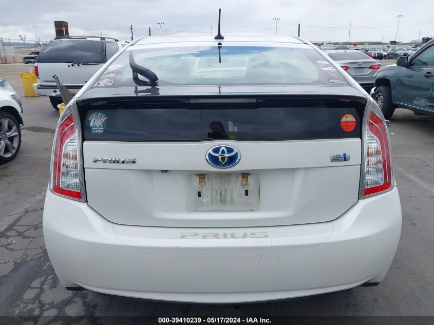 2015 Toyota Prius Three VIN: JTDKN3DU1F1937435 Lot: 39410239