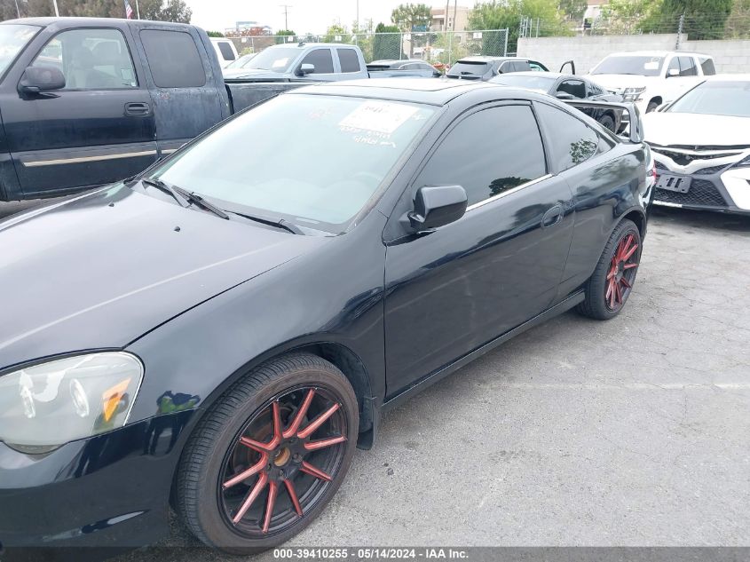 2003 Acura Rsx VIN: JH4DC54893S002083 Lot: 39410255