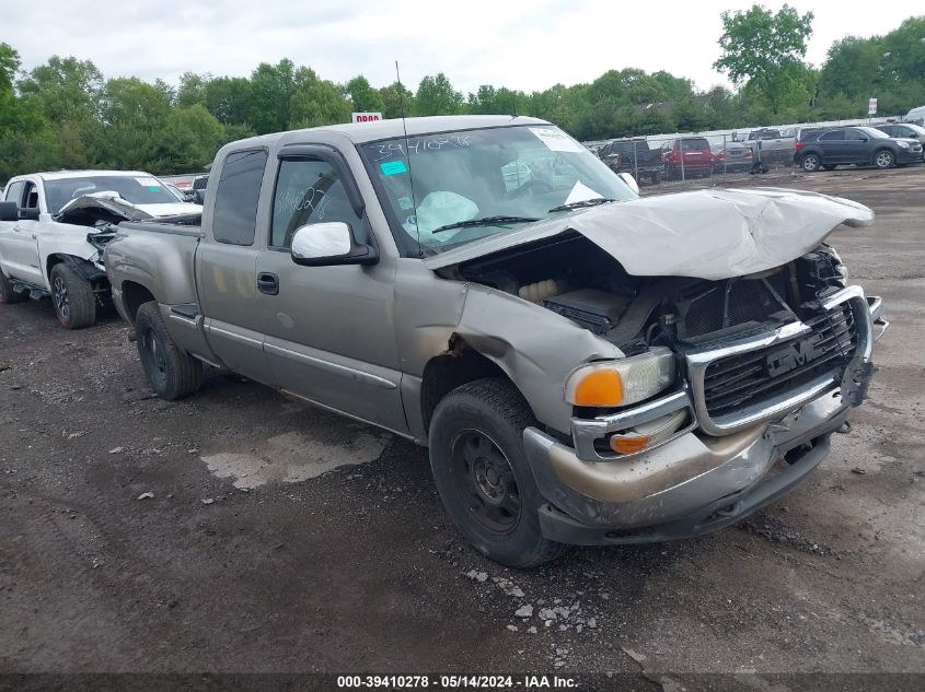 2001 GMC Sierra 1500 Sle VIN: 2GTEK19T811248134 Lot: 39410278