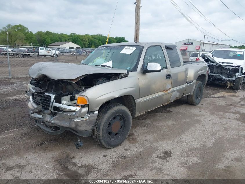 2001 GMC Sierra 1500 Sle VIN: 2GTEK19T811248134 Lot: 39410278