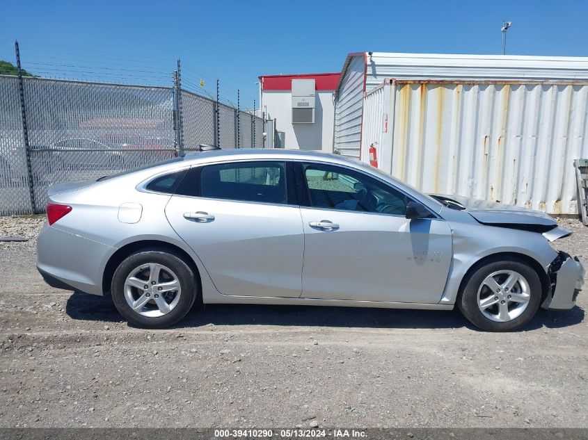 2022 Chevrolet Malibu Fwd 1Fl VIN: 1G1ZC5ST7NF147433 Lot: 39410290