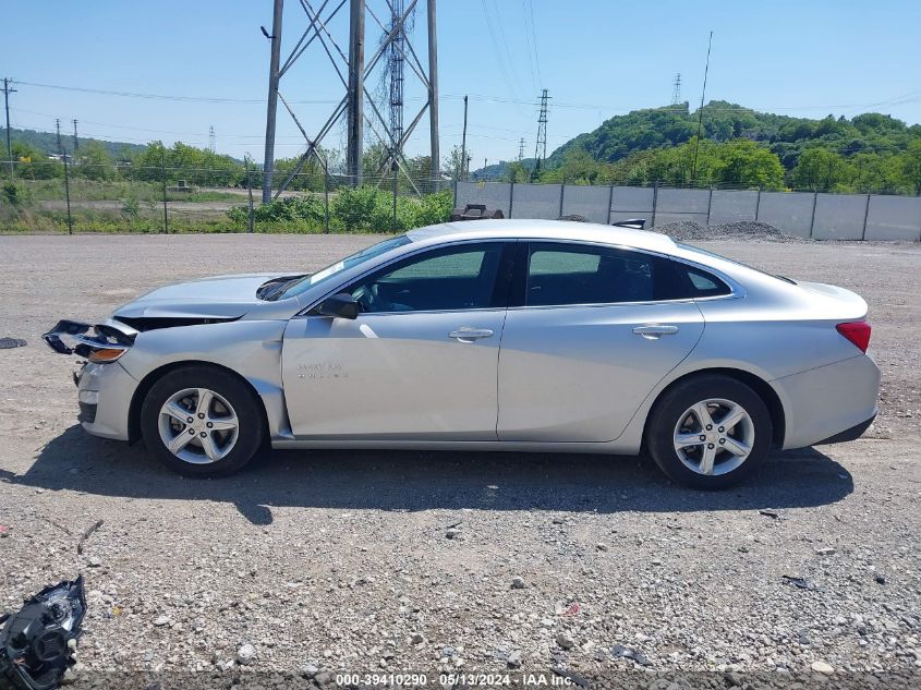 2022 Chevrolet Malibu Fwd 1Fl VIN: 1G1ZC5ST7NF147433 Lot: 39410290