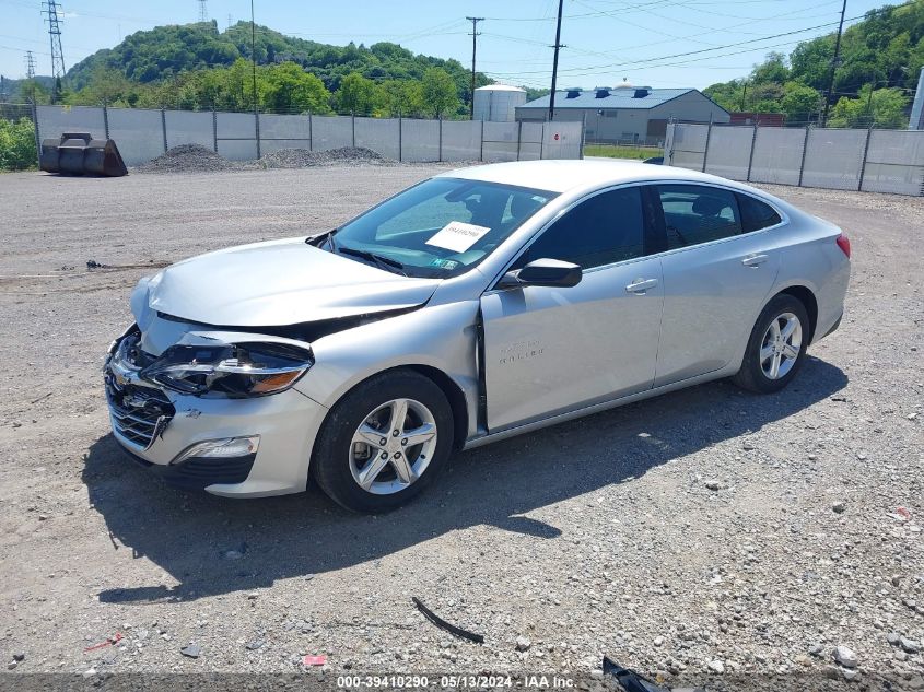 2022 Chevrolet Malibu Fwd 1Fl VIN: 1G1ZC5ST7NF147433 Lot: 39410290