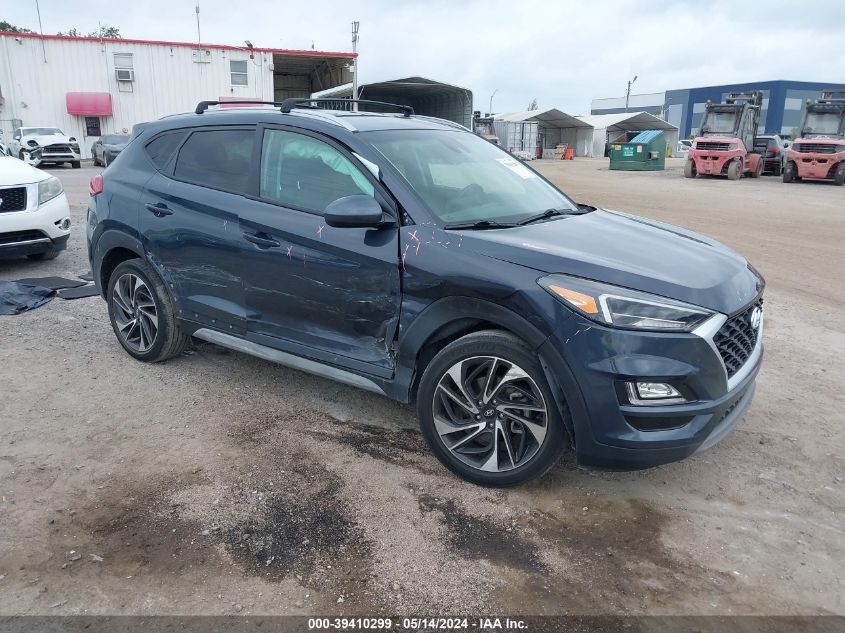 2020 Hyundai Tucson Sport VIN: KM8J33AL6LU247697 Lot: 39410299