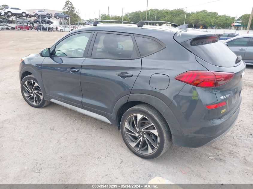 2020 Hyundai Tucson Sport VIN: KM8J33AL6LU247697 Lot: 39410299