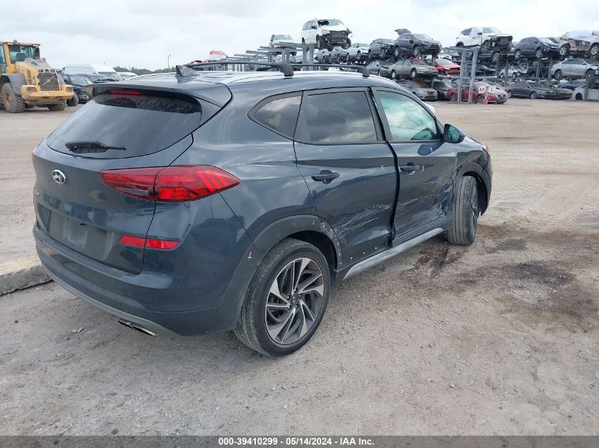 2020 Hyundai Tucson Sport VIN: KM8J33AL6LU247697 Lot: 39410299