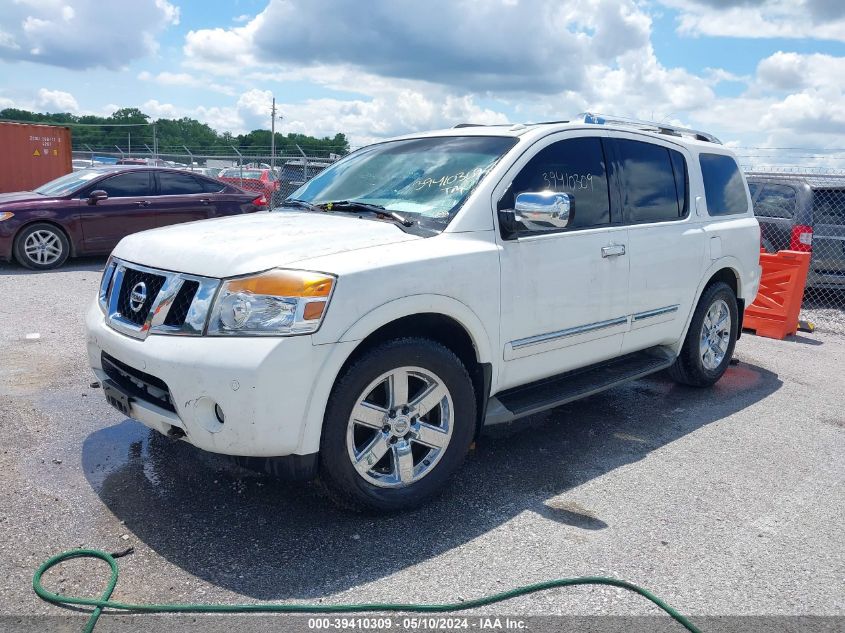 2011 Nissan Armada Platinum VIN: 5N1AA0NC4BN609288 Lot: 39410309