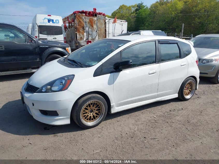 2012 Honda Fit Sport VIN: JHMGE8H51CC015607 Lot: 39410312