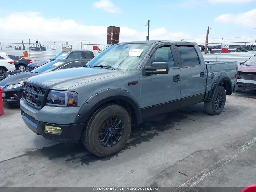 2005 Ford F-150 Lariat/Xlt VIN: 1FTPW12595KB80005 Lot: 39410320