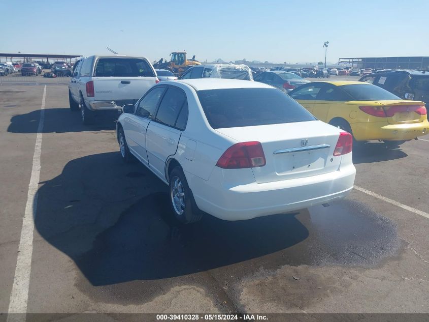 2002 Honda Civic Ex VIN: 1HGES25742L047116 Lot: 39410328