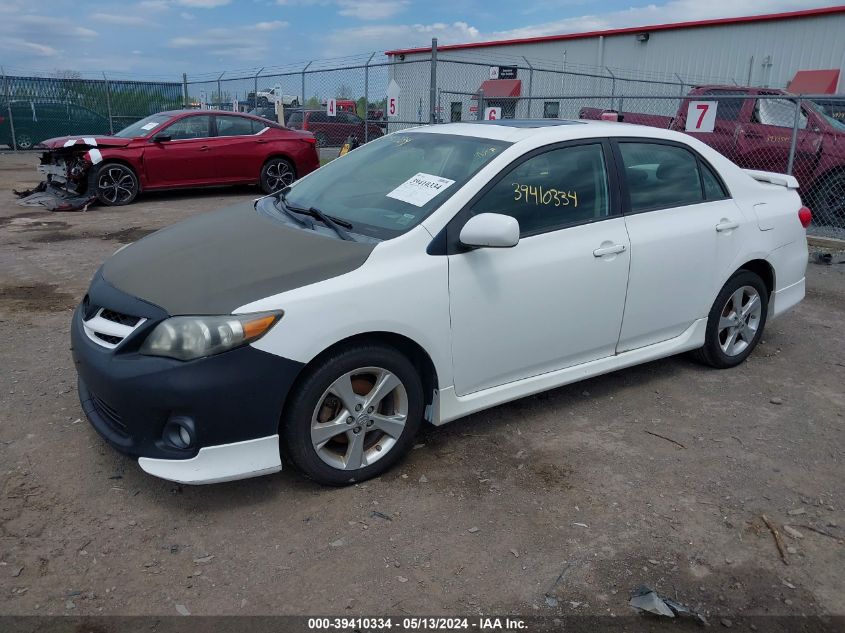 2011 Toyota Corolla S VIN: 2T1BU4EE0BC616167 Lot: 39410334