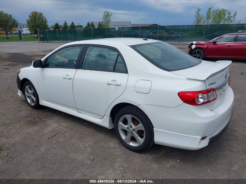 2011 Toyota Corolla S VIN: 2T1BU4EE0BC616167 Lot: 39410334