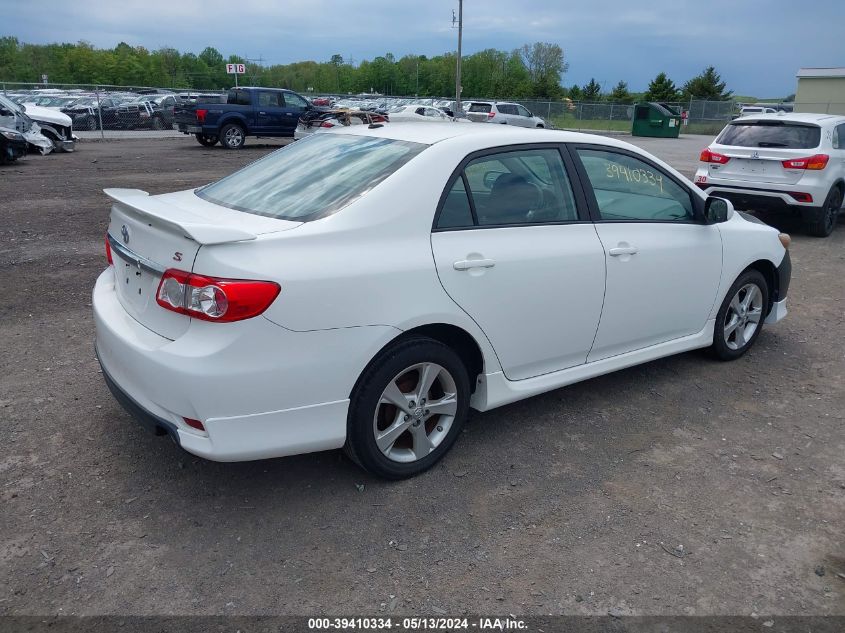 2011 Toyota Corolla S VIN: 2T1BU4EE0BC616167 Lot: 39410334