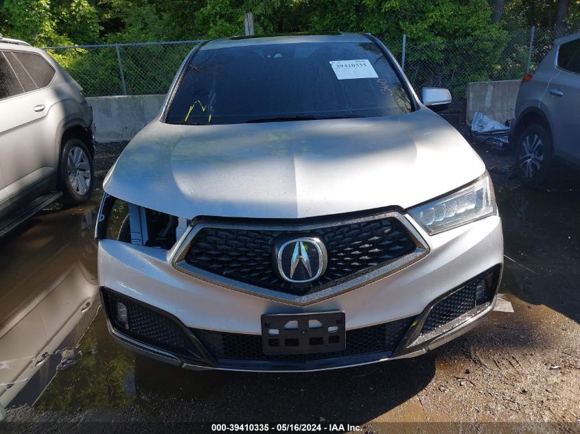 2019 Acura Mdx Tech A-Spec Pkgs VIN: 5J8YD4H06KL010845 Lot: 39410335