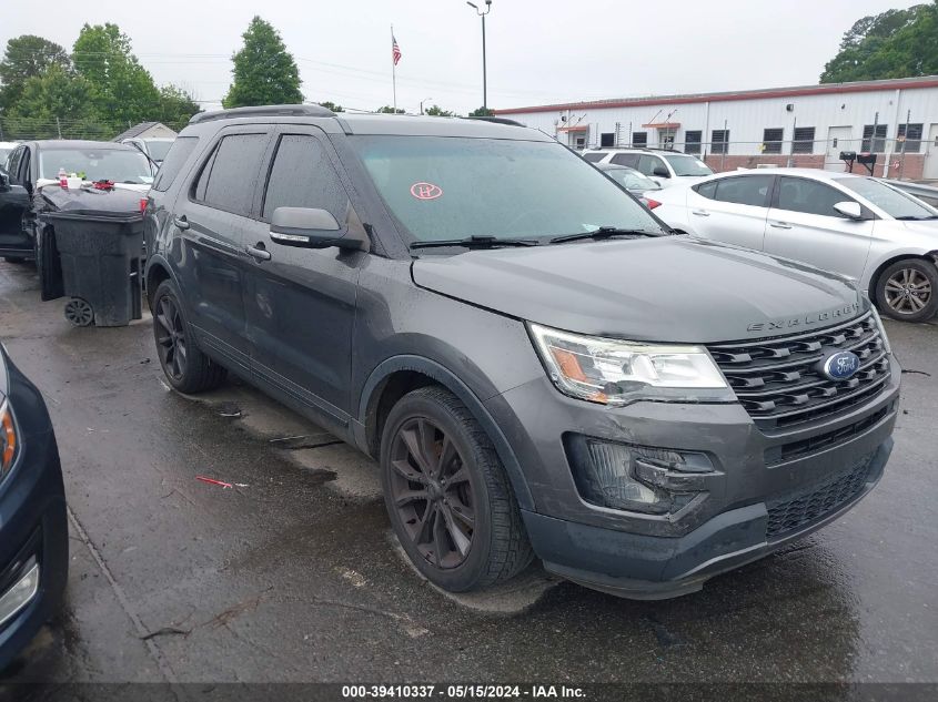 2017 Ford Explorer Xlt VIN: 1FM5K7D87HGB59069 Lot: 39410337