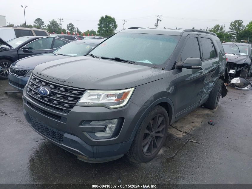 2017 Ford Explorer Xlt VIN: 1FM5K7D87HGB59069 Lot: 39410337