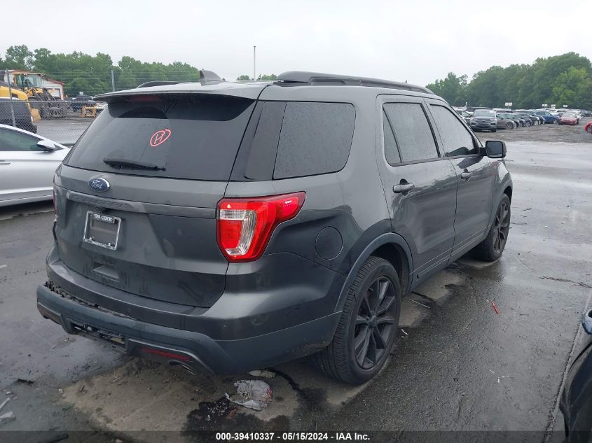 2017 Ford Explorer Xlt VIN: 1FM5K7D87HGB59069 Lot: 39410337